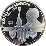2 Dollars - Elizabeth II Joseph Bruckner, Solomon Islands, 2014 reverse image
