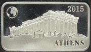 2 Dollars - Elizabeth II Athens, Solomon Islands, 2015 reverse image