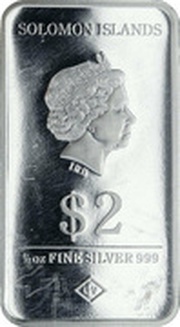 2 Dollars - Elizabeth II Leipzig obverse image