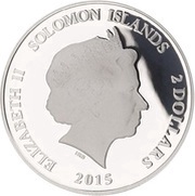 2 Dollars - Elizabeth II Anubis obverse image