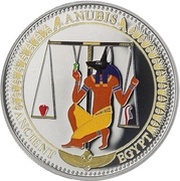 2 Dollars - Elizabeth II Anubis, Solomon Islands, 2015 reverse image