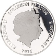 2 Dollars - Elizabeth II Tutankhamun obverse image