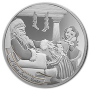 2 Dollars - Elizabeth II A Visit from Santa, Solomon Islands, 2016 reverse image