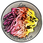 2 Dollars - Elizabeth II Lion, Solomon Islands, 2016 reverse image