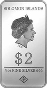 2 Dollars - Elizabeth II Dubai obverse image
