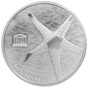 2 Dollars - Elizabeth II East Rennell, Solomon Islands, 2016 reverse image
