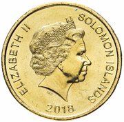 2 Dollars - Elizabeth II 40th Anniversary of Independence obverse image