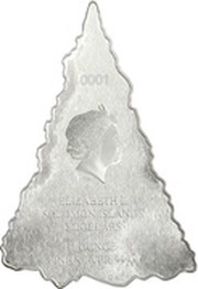 2 Dollars - Elizabeth II Christmas Tree obverse image
