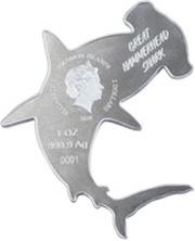 2 Dollars - Elizabeth II Hammerhead Shark obverse image
