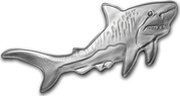 2 Dollars - Elizabeth II Tiger Shark, Solomon Islands, 2020 reverse image