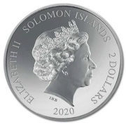 2 Dollars - Elizabeth II Pegasus obverse image