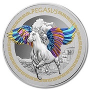 2 Dollars - Elizabeth II Pegasus, Solomon Islands, 2020 reverse image