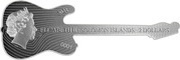 2 Dollars - Elizabeth II Telecaster Guitar obverse image