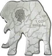 2 Dollars - Elizabeth II African Elephant obverse image