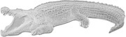 2 Dollars - Elizabeth II Nile Crocodile, Solomon Islands, 2021 reverse image