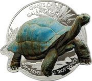 2 Dollars - Elizabeth II Tortoise, Solomon Islands, 2021 reverse image