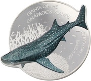 2 Dollars - Elizabeth II Whale Shark, Solomon Islands, 2021 reverse image