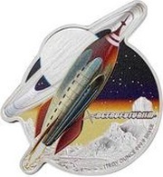 2 Dollars - Elizabeth II Rocket, Solomon Islands, 2021 reverse image