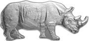 2 Dollars - Elizabeth II Black rhinoceros, Solomon Islands, 2022 reverse image