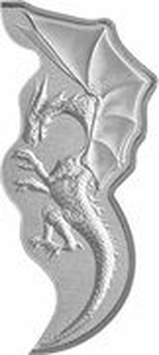 2 Dollars - Elizabeth II Posthumous; Dragon, Solomon Islands, 2023 reverse image