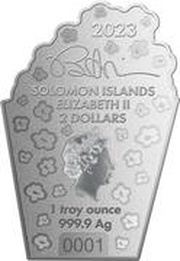 2 Dollars - Elizabeth II Posthumous; Burton Morris' Pop obverse image