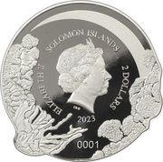 2 Dollars - Elizabeth II Posthumous; Giant Manta obverse image