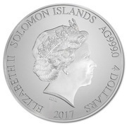 4 Dollars - Elizabeth II Presidents Cup obverse image