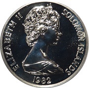 5 Dollars - Elizabeth II Battle of Guadalcanal obverse image