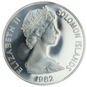 5 Dollars - Elizabeth II Battle of Guadalcanal obverse image