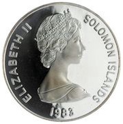 5 Dollars - Elizabeth II Coronation Jubilee obverse image