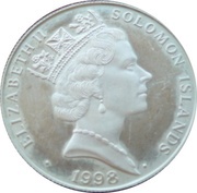 5 Dollars - Elizabeth II Diana at the Races obverse image