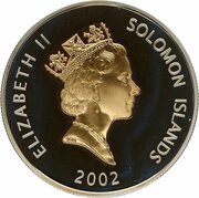 5 Dollars - Elizabeth II The Sovereign's Orb obverse image