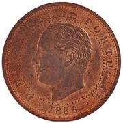 20 Réis - Luíz I Pattern obverse image