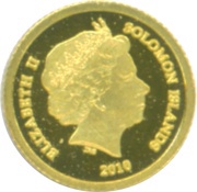 5 Dollars - Elizabeth II Russian Gold Investment obverse image