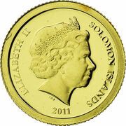 5 Dollars - Elizabeth II Statue of Zeus obverse image