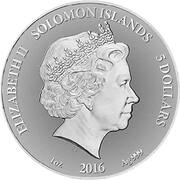 5 Dollars - Elizabeth II British European Union Membership Referendum obverse image