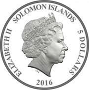 5 Dollars - Elizabeth II Poetry obverse image
