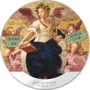 5 Dollars - Elizabeth II Poetry, Solomon Islands, 2016 reverse image