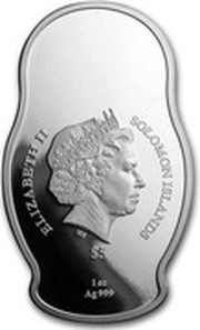 5 Dollars - Elizabeth II Matryoshka obverse image