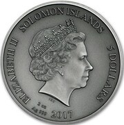 5 Dollars - Elizabeth II Bestiarius obverse image