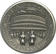 5 Dollars - Elizabeth II Colosseum, Solomon Islands, 2017 reverse image