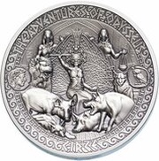 5 Dollars - Elizabeth II Circe, Solomon Islands, 2018 reverse image