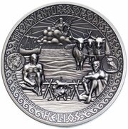 5 Dollars - Elizabeth II Helios, Solomon Islands, 2018 reverse image