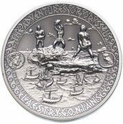 5 Dollars - Elizabeth II Laestrygonians, Solomon Islands, 2018 reverse image