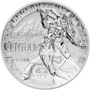 5 Dollars - Elizabeth II Centaur, Solomon Islands, 2018 reverse image