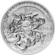 5 Dollars - Elizabeth II Medusa, Solomon Islands, 2018 reverse image