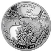 5 Dollars - Elizabeth II Platypus, Solomon Islands, 2019 reverse image