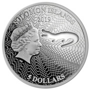5 Dollars - Elizabeth II Saltwater Crocodile obverse image