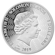 5 Dollars - Elizabeth II Shapes of Australia obverse image