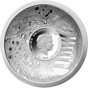 5 Dollars - Elizabeth II Moon Landing obverse image